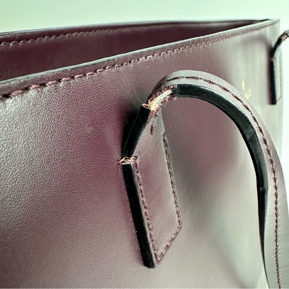 ❌SOLD❌Kate Spade Bennet Place Tote Handbag Laptop Case Travel Merlot Burgundy - Picture 11 of 14